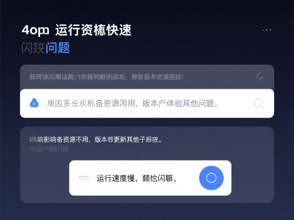 bwin必赢国际下载常见问题及解决方法全面详解指南 4. 应用运行缓慢或闪退问题
运行速度慢、频繁闪