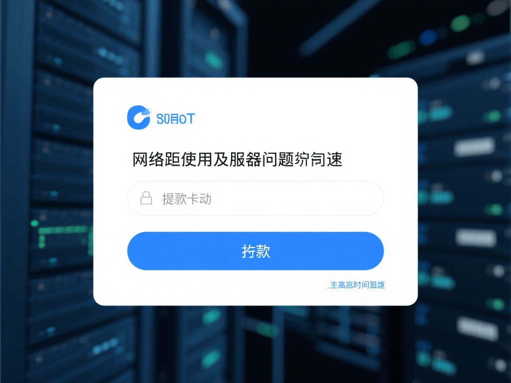网络延迟及服务器问题
网络延迟常常导致提现请求无