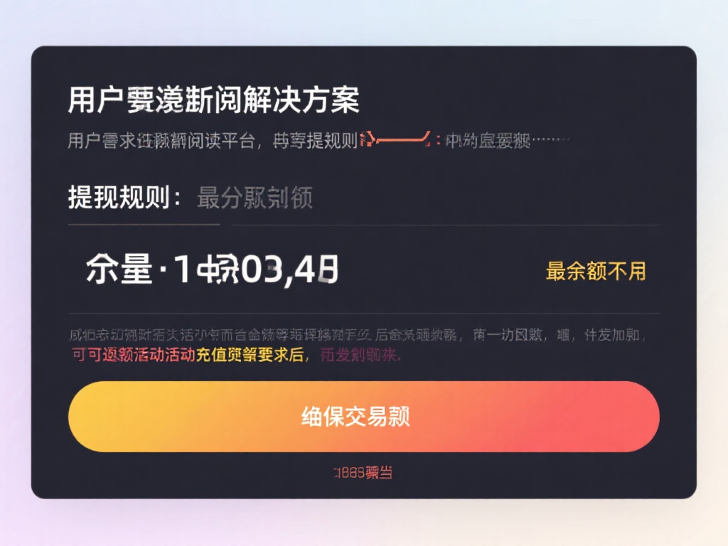 必赢bwin体育提现失败原因及应对攻略解析 解决方案: 用户应提前阅读平台的提现规则,明确最低