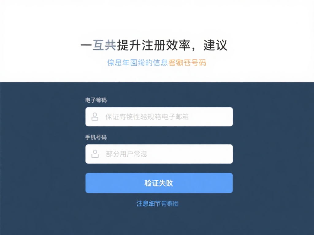 此外，为提升注册效率，建议提前准备一份具备有效性和